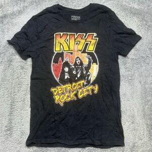 Kiss Detroit Rock City Black Medium TShirt 2018 Young Mens Unisex Band Graphic‎